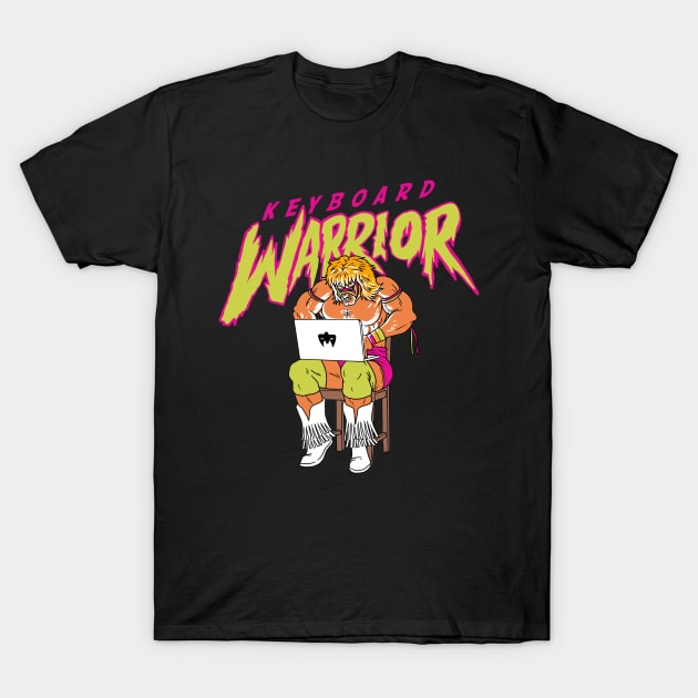 KEYBOARD WARRIOR T-Shirt by art of gaci